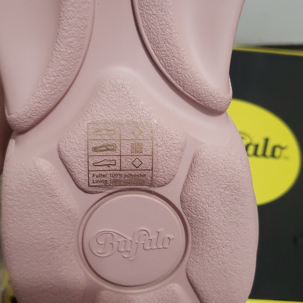 BUFFALO Corin low platform sneakers un pink - Picture 9 of 14
